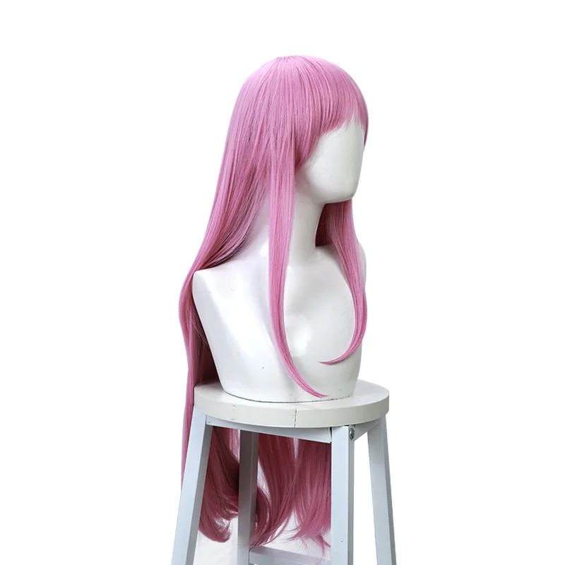 يوم الآلهة الوردي والأرجواني، شعر مستعار طويل مستقيم تأثيري أنيمي اليومي العالمي