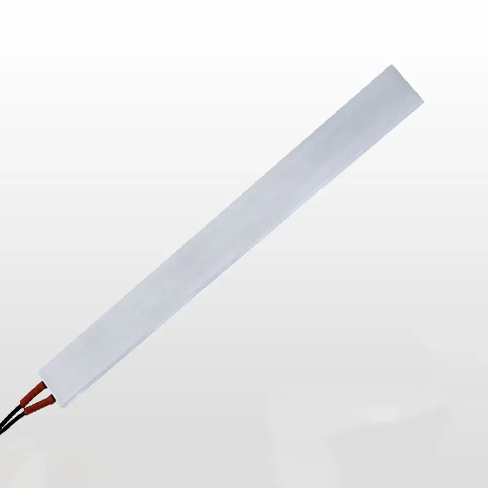 Imagem -04 - Elemento do Calefator do Ptc com Termostato Constante Termistor Sensor do Aquecimento Bonde do ar Incubadora Shell de Alumínio 12v 24v 220v 200x21x5 mm
