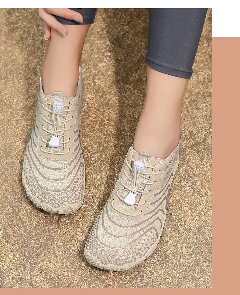 Summer Wide-Head Wading Shoes Men Barefoot Upstream Sketch Shoes Fitness Cycling Yoga Casual Sandals Women Water Sports Shoes