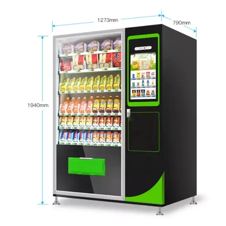 OEM/ODM vending machine for drinks and coffee with cup dispenser