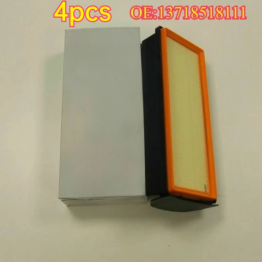 Original High Quality New For 4pcs 13718518111 Air Filter For BMW X5 X6 E70N E71 F01N F06 F10 535d 640d 730d X3 X4 3.0d F15 X5