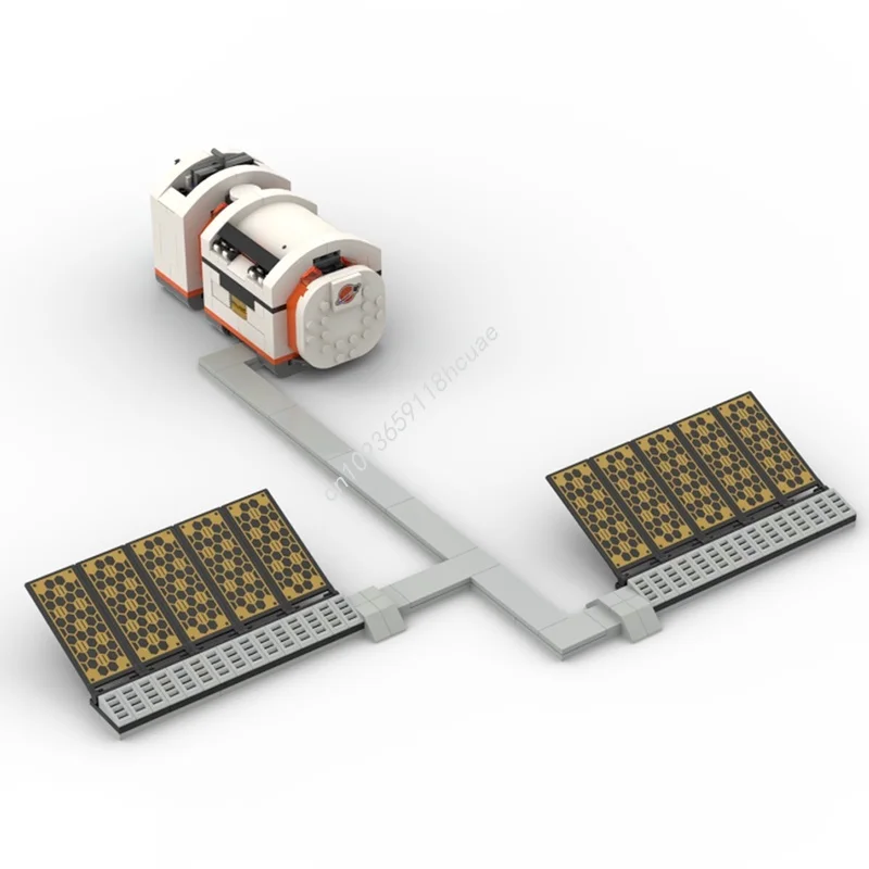 329 pz MOC Exo Base HAM 3 Modulo Cityed Modello di Costruzione Regalo Di Natale Blocchi Giocattolo Assemblare Idea Educazione Mattoni Per Bambini Compleanno