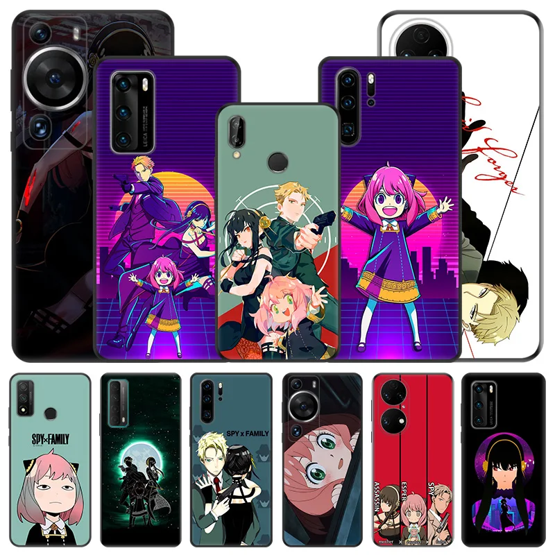 Phone Case For Motorola G200 One Fusion G30 G31 Huawei P20 P30 P40 P-Smart iphone6 Cartoon Spy × Family Matte Soft Cover