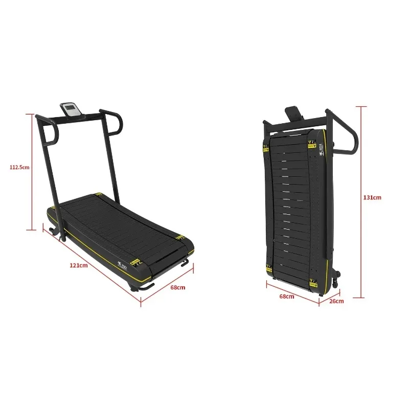 جهاز سير منحني للاستخدام المنزلي للبيع جهاز سير محمول وصل حديثًا آلة جري قابلة للطي للمشي مشاية احترافية #3