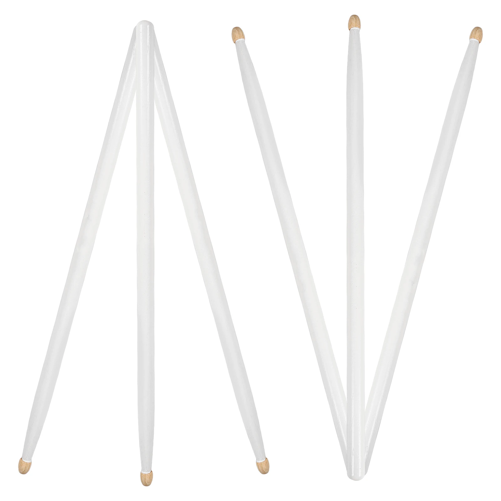 

3Pairs Walnut Wood Drumsticks Reliable Durable Drumsticks for Practice Performance Percussion Drum Equipment Tenor Drum Sticks