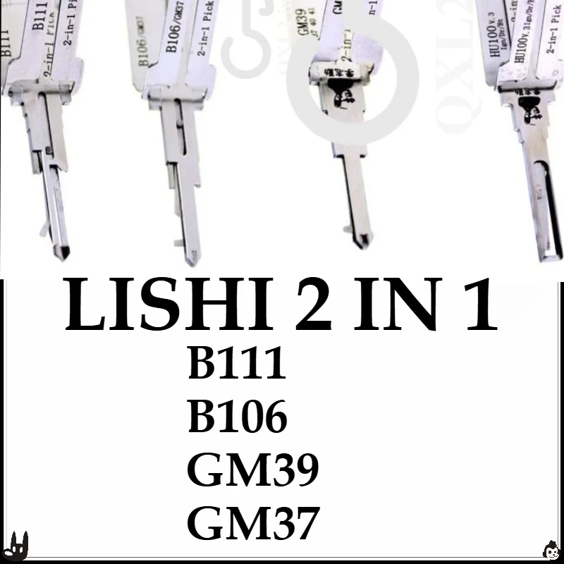 

1P B111 GM37/B106 HU100 GM39 Repair Tool Decoder Lishi Pick for GM FOR HUMMER for GMC for Buick for CADILLA/C Ganzua Key Picking