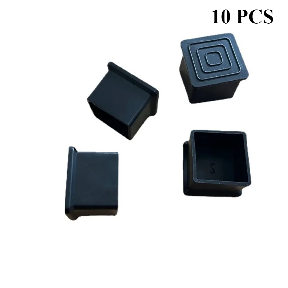 

10 шт., силиконовые накладки на ножки стула, 25 х25 мм
