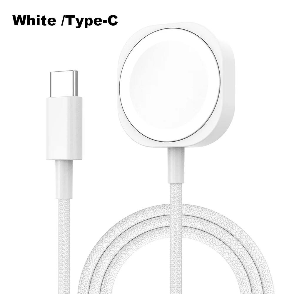 Neues magnetisches kabelloses USB-Schnellladegerät Typ C-Ladekabel für Apple Watch Serie 10, 9, 8, 7, 6, 5, 4, 3, 2, 1, Ultra Edition iWatch