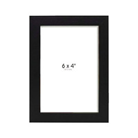 Photo Frame Picture Frame Simple Stylish 1pcs 4*6 Inches A Good Gift Black Classic Style For Friends Brand New