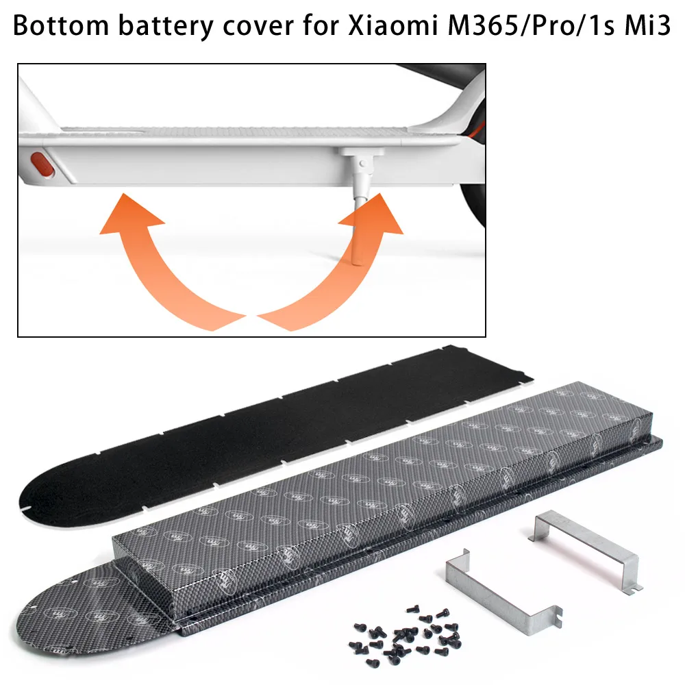 Monorim New Modificty Battery Compartment Bottom Cover for Xiaomi M365/pro/1s Electric Scooter Chassis Shield Protection Cover