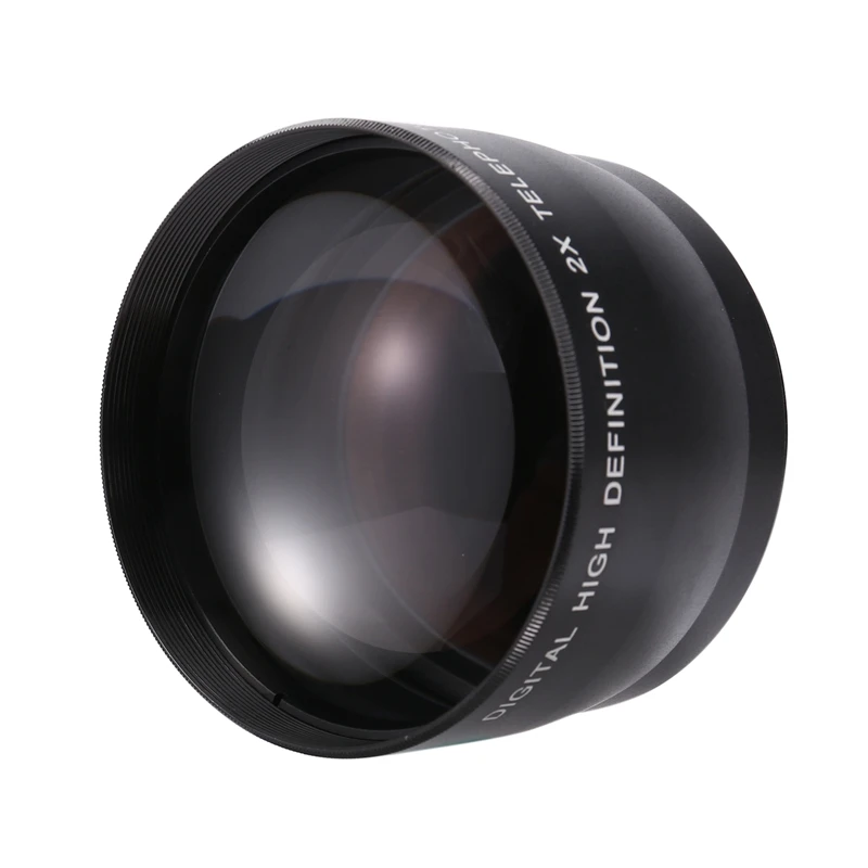 

58Mm 2.0X Professional Telephoto Lens For Canon 5D/6D/60D/ 350D / 400D / 450D / 500D / 1000D / 550D / 600D 18-55MM Lens