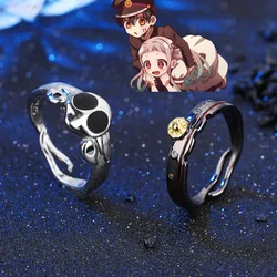 Anillo ajustable de hanako-kun para hombre y mujer, accesorio de joyería de Anime para Cosplay, regalo