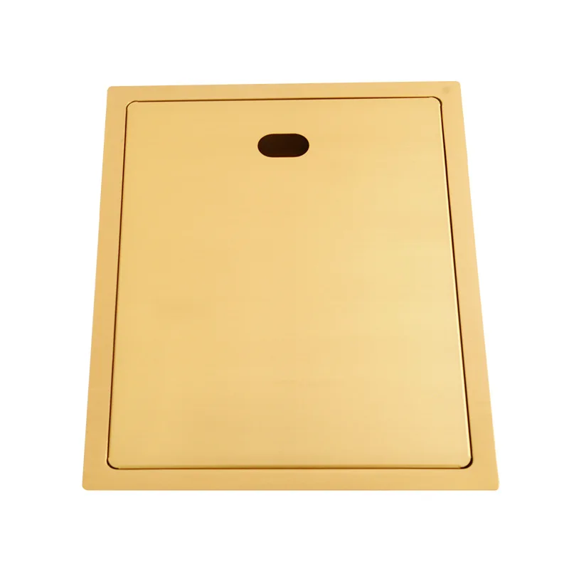 #Golden hidden sink Nakajima bar counter Invisible small single slot Nano 304 stainless steel sink Household vegetable basin