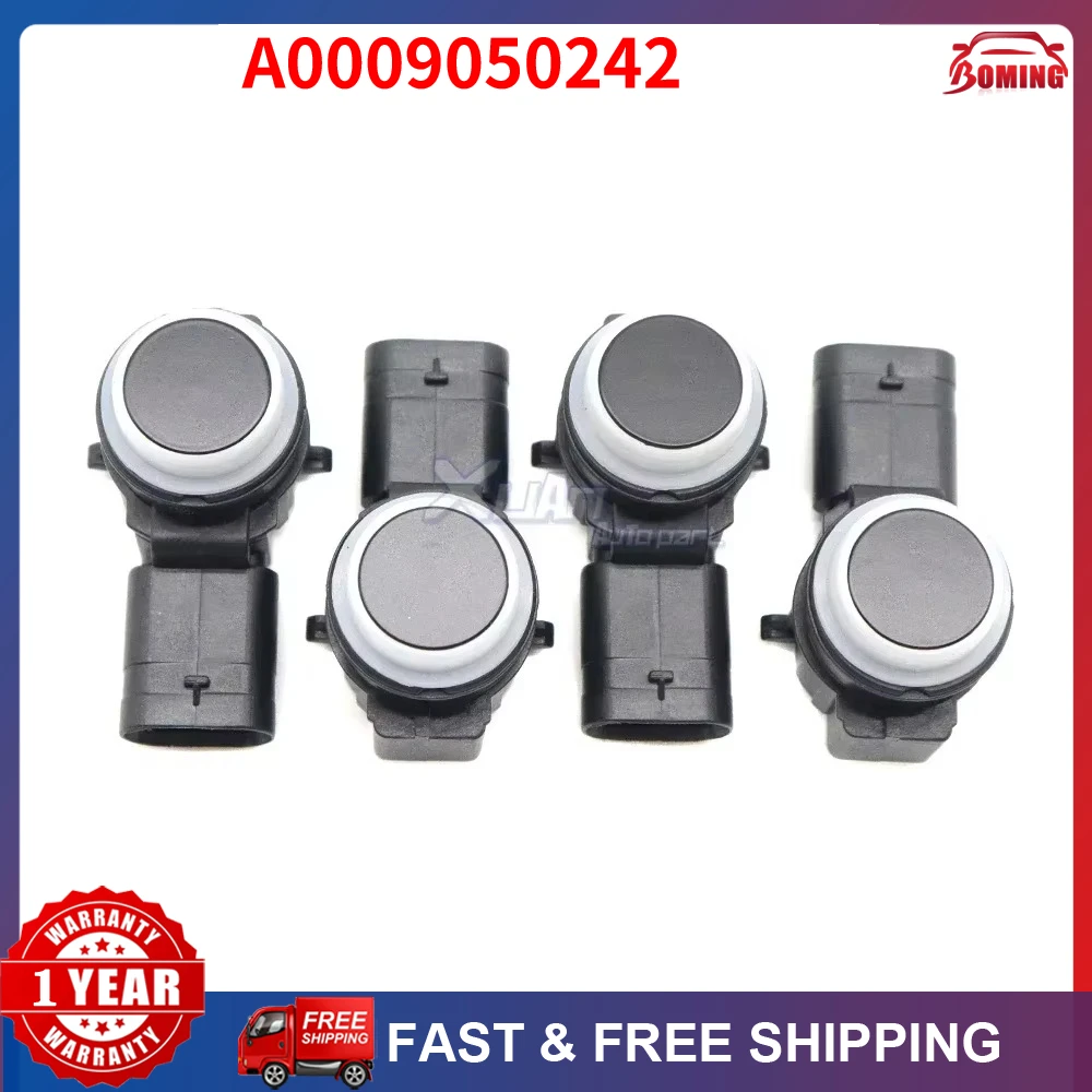 4pcs Front Left NEW PDC Parking Sensor Bumper Reverse Assist For Mercedes-Benz A B Class GLK SL 2012-2015 0263013053 A0009050242