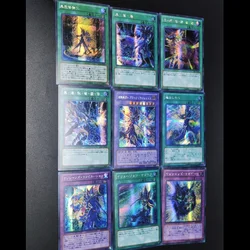 DIY Self Made Yu-Gi-Oh The Dark Magicians Flash Card Anime Peripheral Game Collection Card Holiday Gift