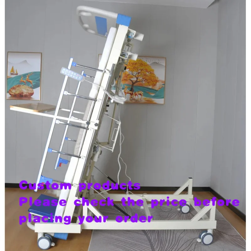custom.All-Abs Fence Multi-functional Rehabilitation Training Standing Bed Large Fence Hospital Bed