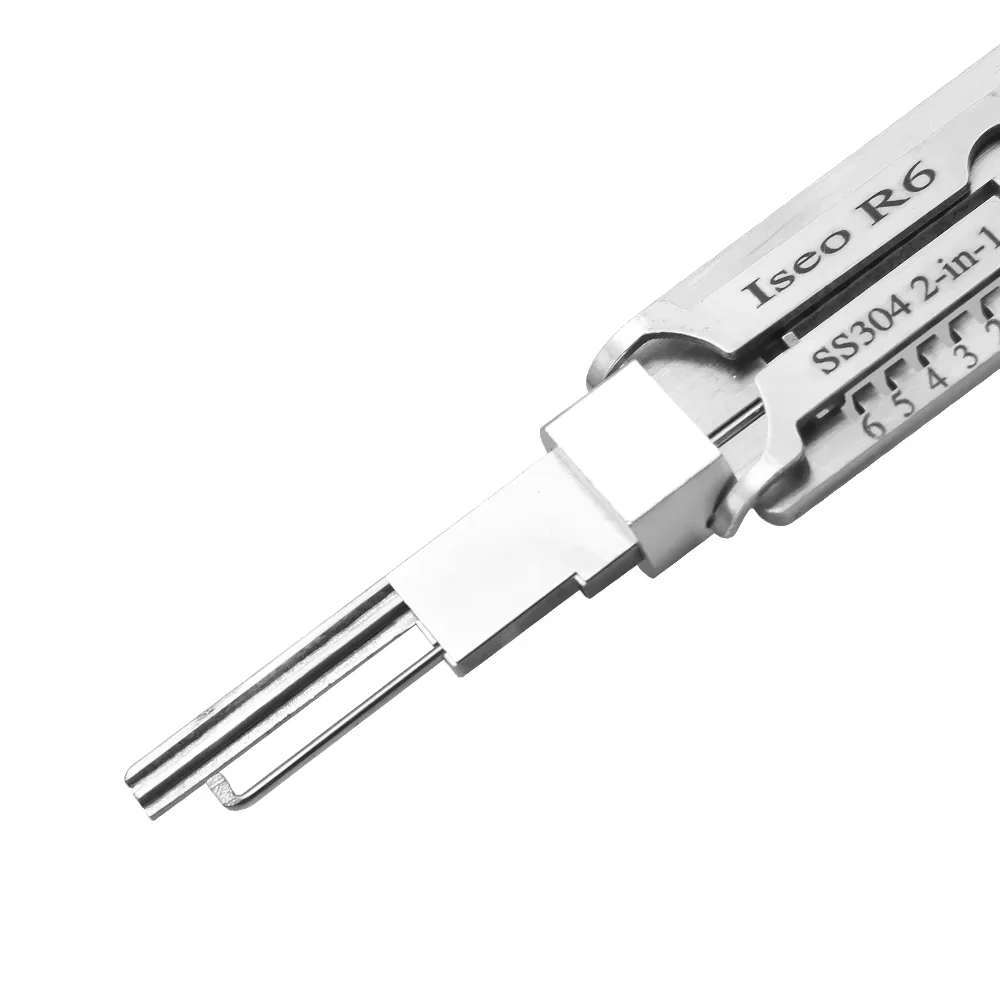 Für Iseo R6 LISHI 2-in-1 Werkzeug Hochwertige professionelle Schlüsseldienst-Ausrüstung Reparaturwerkzeuge für Türschlösser – Detail 3