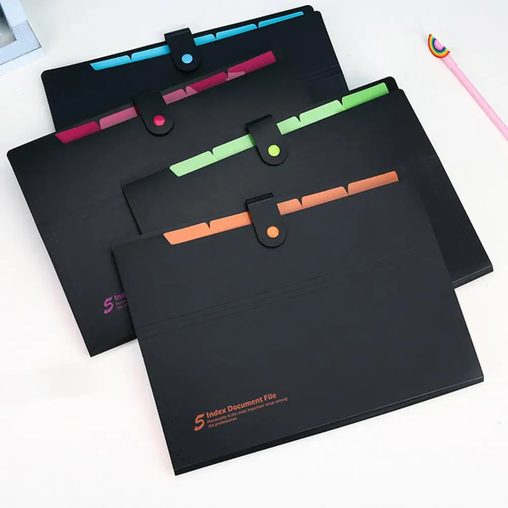 Odporna na pęknięcia Organizer do dokumentów przenośna teczka na akordeon z zamykaniem na Bungee, bezpieczna torebka na dokumenty, rozszerzająca papier do domu