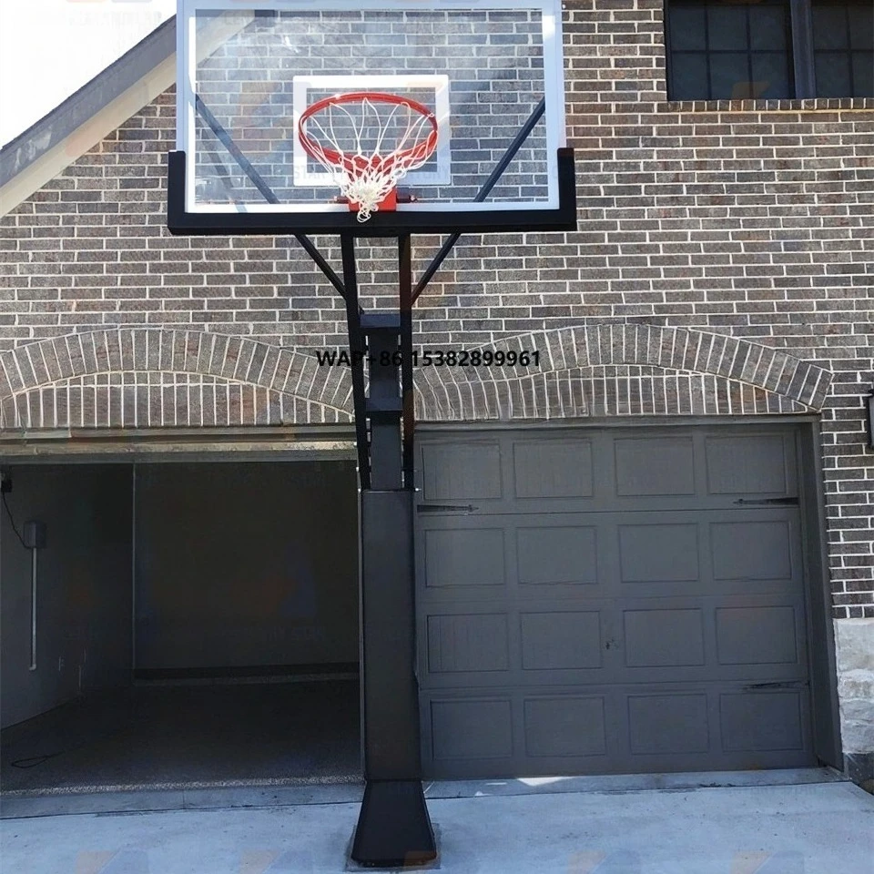

High Quality Adjustable Height Basketball Stand with Custom Backboard Rim Accessories for Indoor Use for Outdoor Inground Use