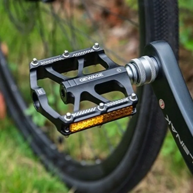 Aluminum Alloy Bike Pedal Tripelin Quick-release Mountain Road Bike Lightweight Bicycle Pedal Split Design Bicycle Parts