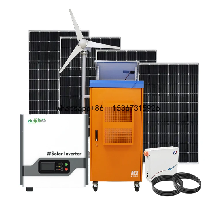 

5kw solar and wind hybrid energy system power bank energy generator wind power generation system