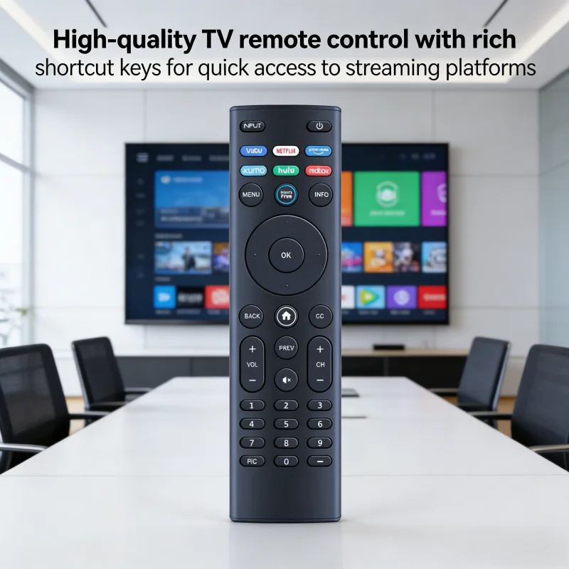 New XRT140 Remote for VIZIO 4K UHD HDR Smart TV, Built-in Netflix/Prime Video/Hulu Shortcuts, Plug & Play