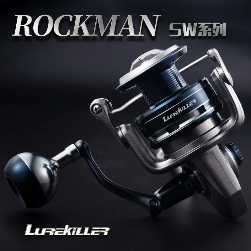 ルアーキラー-全金属スピニングジギングリール,ロックマン,sw3000xg