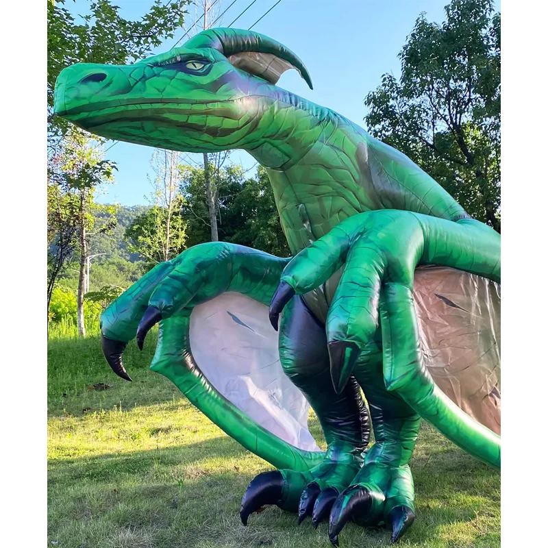 Pterosaur Wing Dragon Inflatable Mascot Costume Dinosaur Cartoon Animal Halloween Party Performance Costume