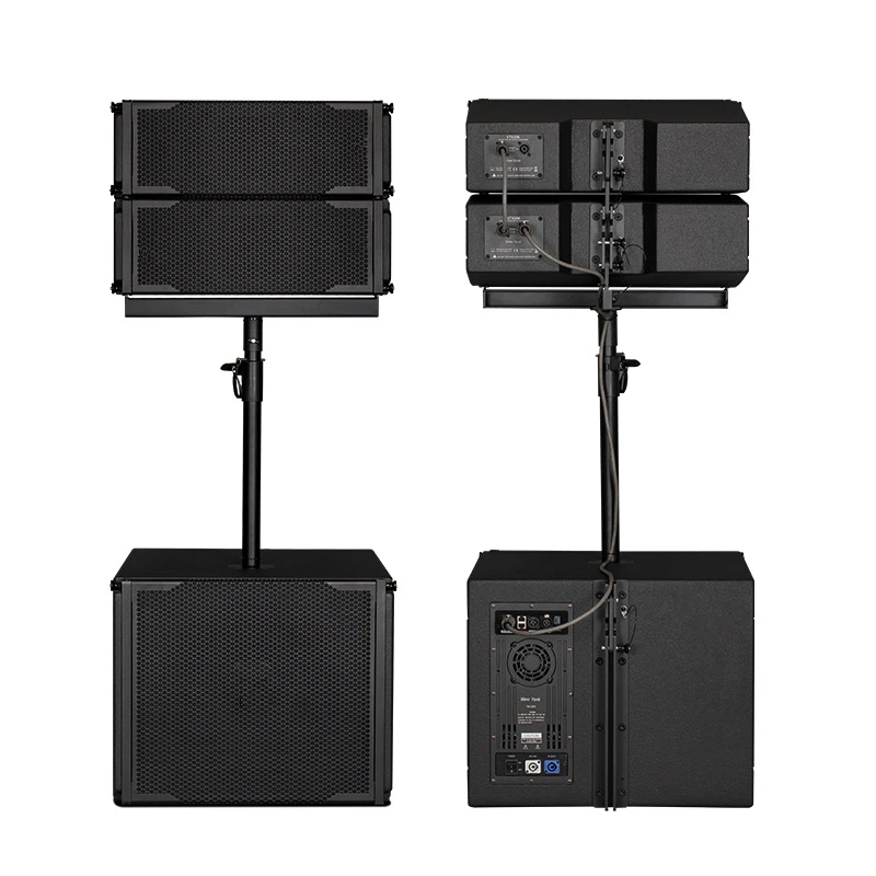 

Dual 6.5-inch Line Array Speakers And Active Line Array Sound Set For Outdoor Performance Mobile Stage Sound Equipment
