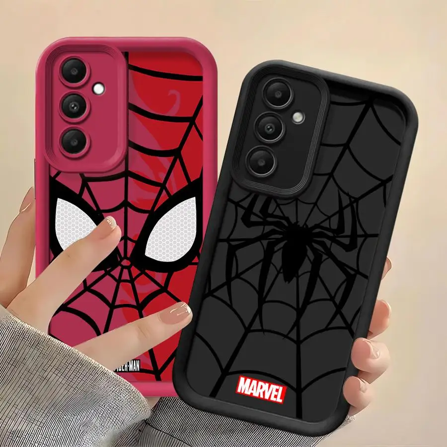 Marvel Spider Man Spider Case for Vivo Y51 Y30 Y27 Y67 Y50 Y36 Y35 Y21 2021 Y30i Y22 Y21A Y20i Y20S Y16 Y15S Y03 Y12S Y02 Cover