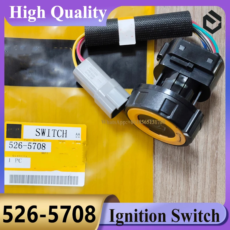 

Excavator 526-5708 Ignition Switch 5265708 For Caterpillar Excavator CAT E320GC 312 315 323 325