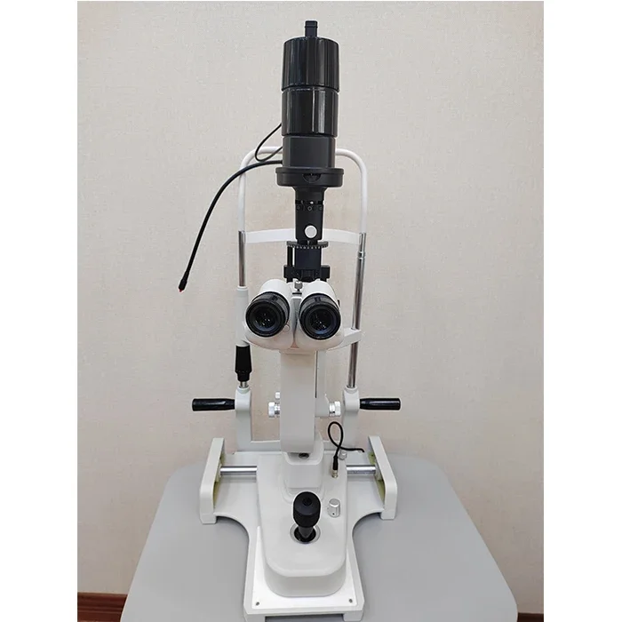 2025 BL-88T China lámpara de hendidura oftálmica microscopio examen ocular 3 pasos lámpara de hendidura con bombilla LED precio especial