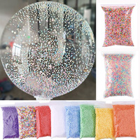 10g 2.5-3mm Foam Beads Colorful Styrofoam Beads Foam Balls Arts Crafts Party Decorations Gift Boxes Vase Bobo Ballon Fillter