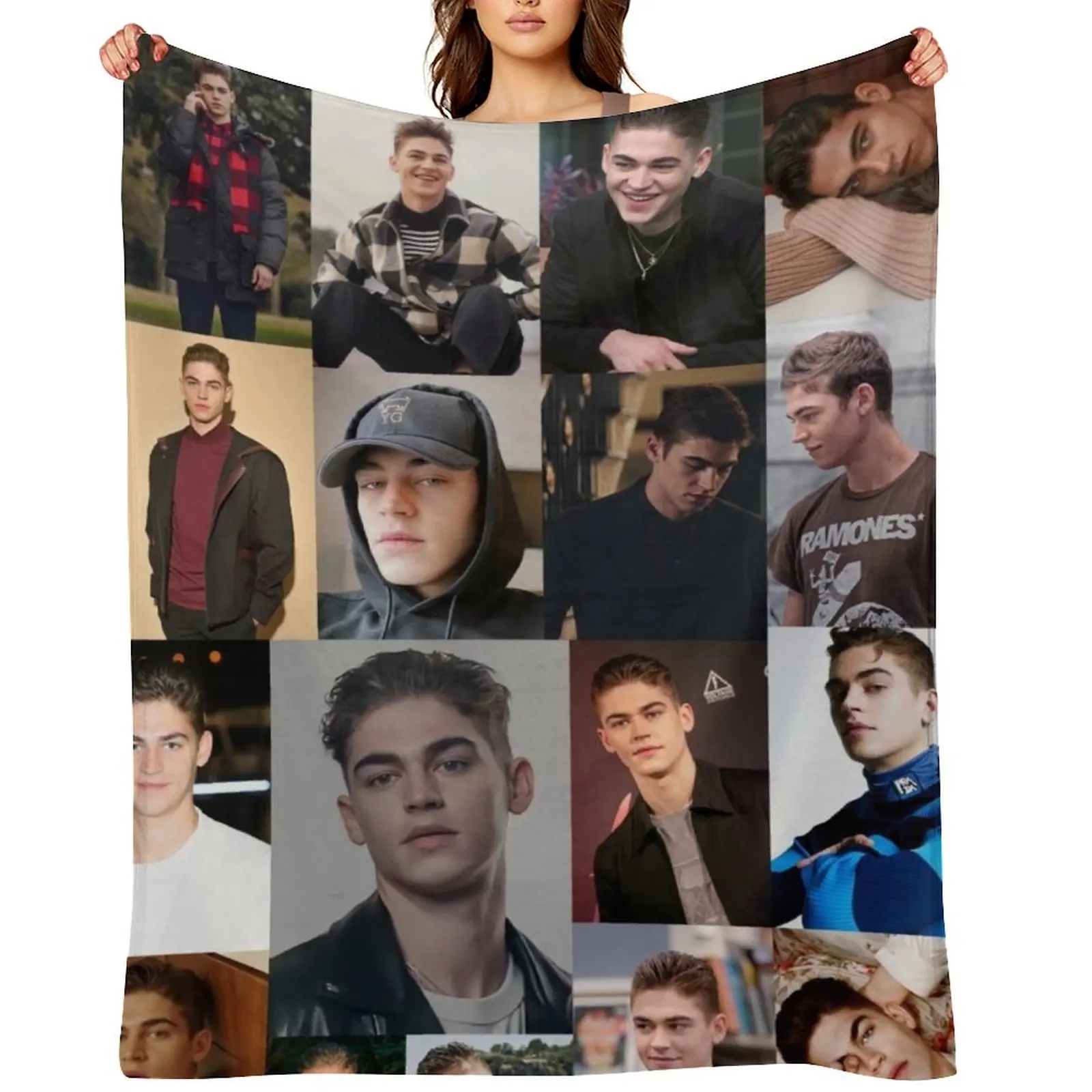 

Hero Fiennes Tiffin Design Throw Blanket Multi-Purpose Giant Sofa Luxury Designer manga Blankets