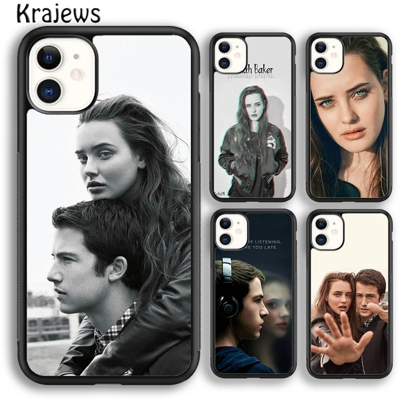 Krajews 13 Reasons Why Soft Phone Case Cover For iPhone 16 15 SE2020 14 6 7 8 plus 11 12 13 pro max coque Shell Fundas