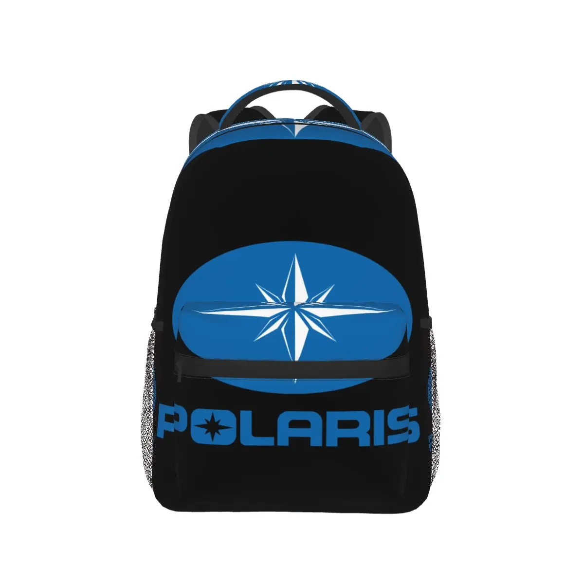 Polaris-mochila casual unisex com logotipo para estudantes, lazer, viagens, computador