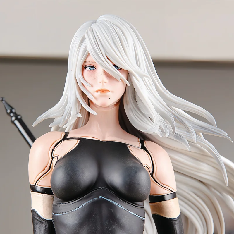 New 48cm Play Arts Kai Nier:Automata 2 Type B 2b Action Figure Sexy Deluxe Edition Ornaments Collection Desktop Display Gift Toy