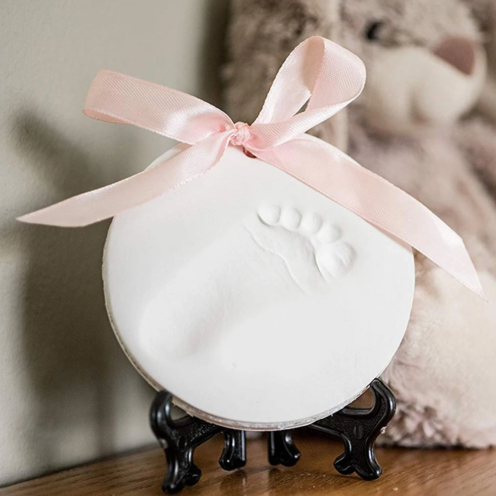 

4pcs Baby Handprint Keepsake Kit Newborn Footprint Pad Diy Memory Gift For Infant Boys Girls Hand Foot Print Molds Safe