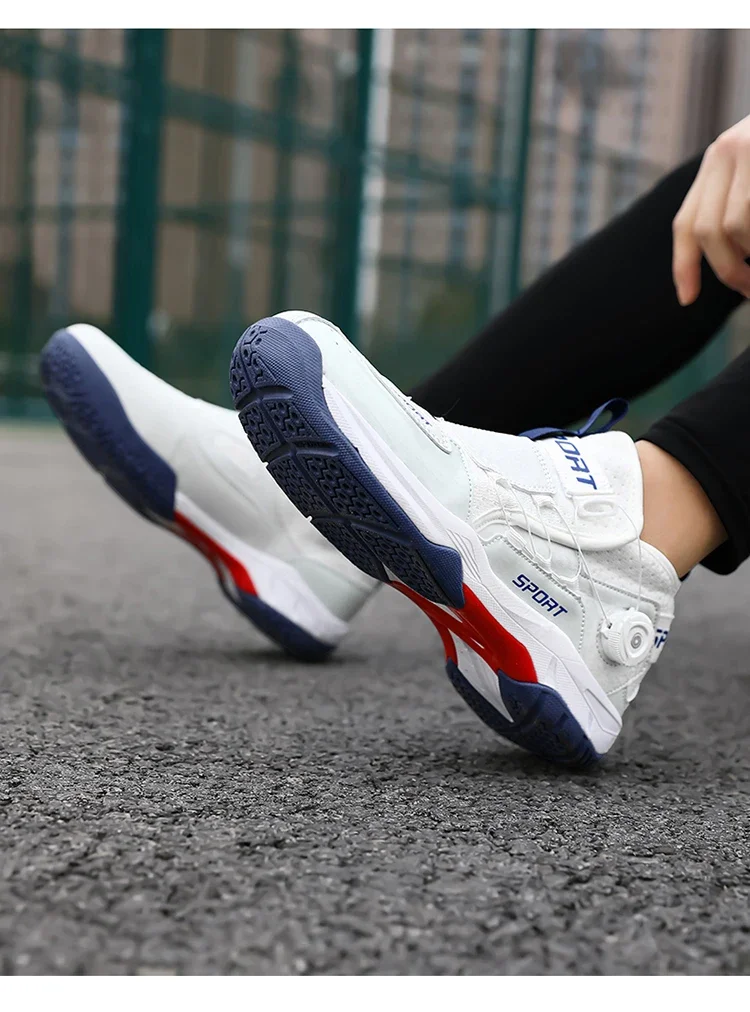 Neue Badminton-Schuhe für Herren, bequem, leicht, luxuriös, hochwertig, atmungsaktiv, resistent, für Damen, professionelle Volleyball-Sneaker – Detail 13