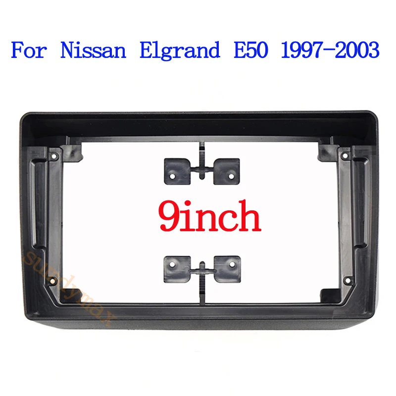 

9inch 2 din Car dvd gps Fascias Frame For Nissan Elgrand E50 1997-2002 Android Radio Big Screen Dask Kit Fascia Frame