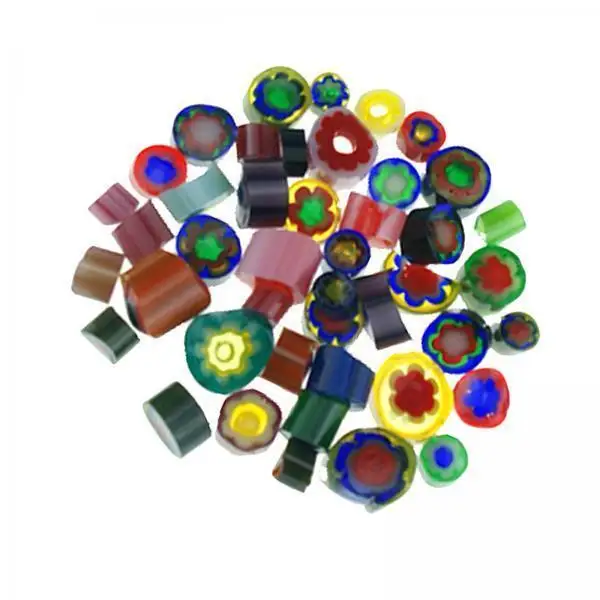 Multicolor Glass Beads Set Pony Style for Jewelry Making Accessories and DIY Crafts Bracelet Necklace Kits