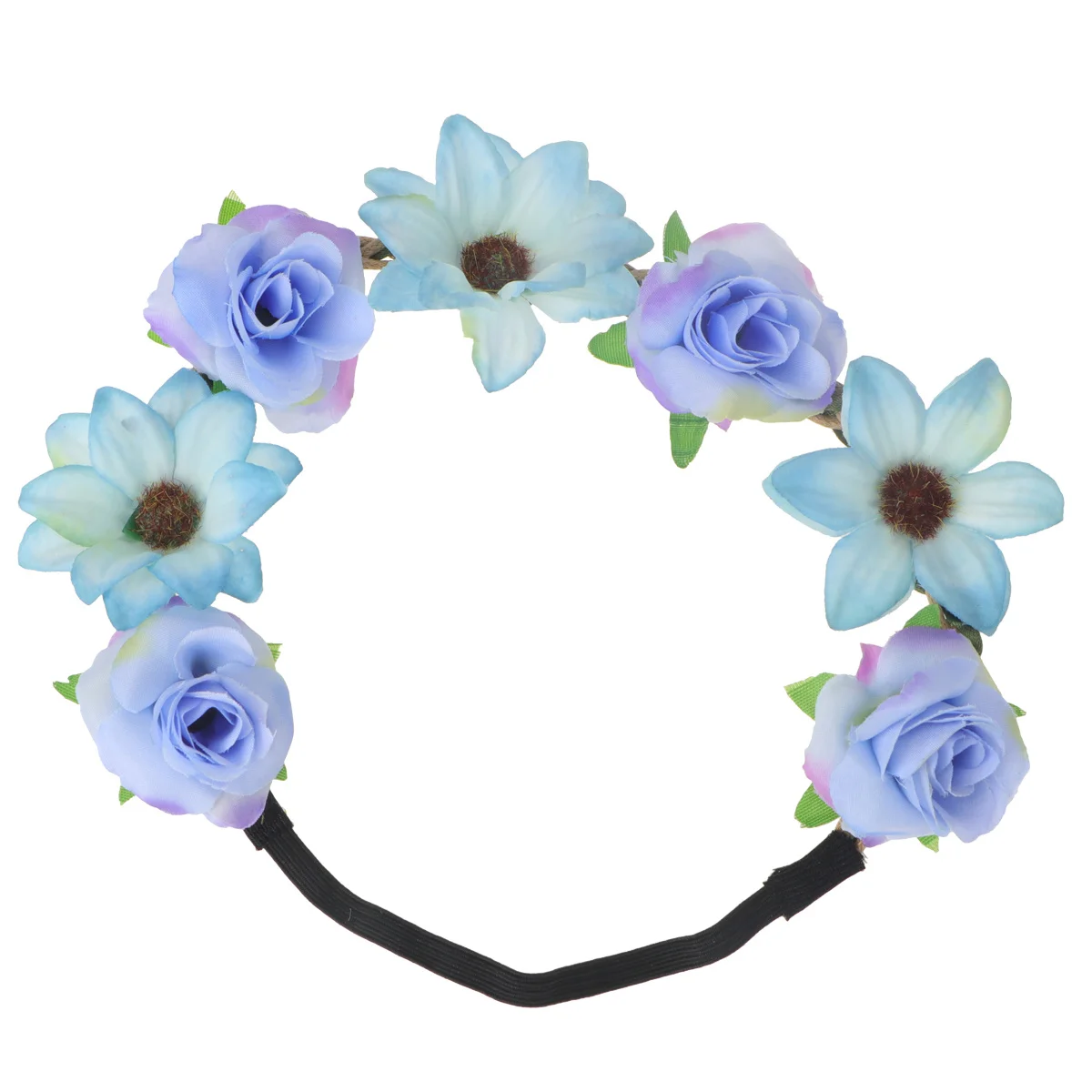 

Bride Headpiece Accessories for Women Flower Costume Headband Hair Bands Crown