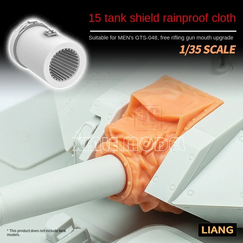 

Модель LIANG, модифицированная деталь из смолы 0440 15, бак, пистолет, щит, дождевик с аксессуарами MENG DIY