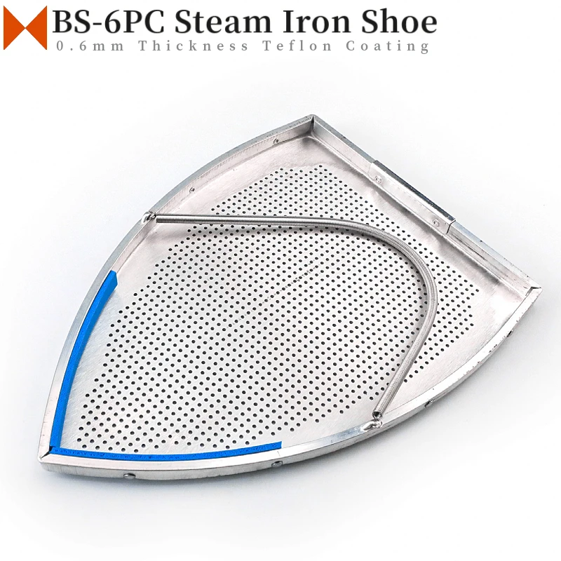 

6 PCS/lot BS-6PC Steam Iron Shoes Fit Silver Star 205mmx138mm Heat Resistant 260℃, 0.6mm PTFE Coating High Quality