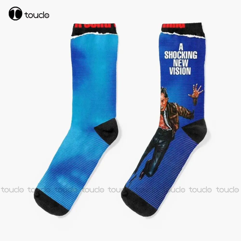 Videodrome (1983) Graphic Socks Personalized Custom Unisex Adult Teen Youth Street Skateboard Socks Custom Gift Art