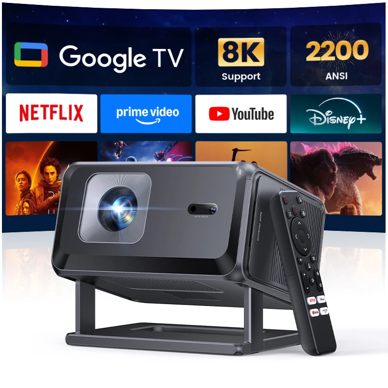 TOPTRO TP3 4K対応 プロジェクター 1080P Google TV搭載 TOPTRO TP3 4K対応 プロジェクター 1080P Google TV搭載