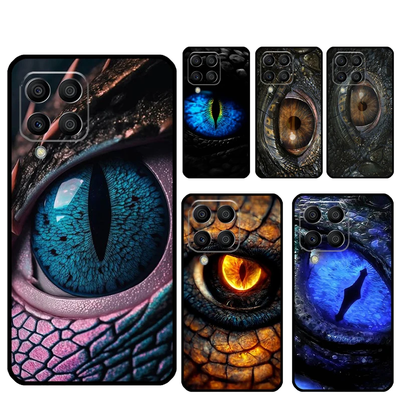 Dragon Eye Gothic For Samsung Galaxy M11 M21 M31 M12 M13 M14 M15 M35 M34 M54 M33 M53 M32 M52 M06 M16 M55 Case