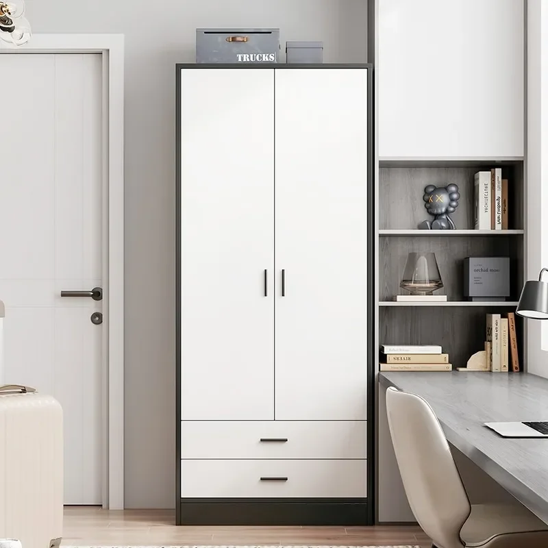 Organizador de Armario, Armario de Almacenamiento para Dormitorio, Armario Portátil y Armable, Armario de Exhibición Minimalista, Muebles de Armario