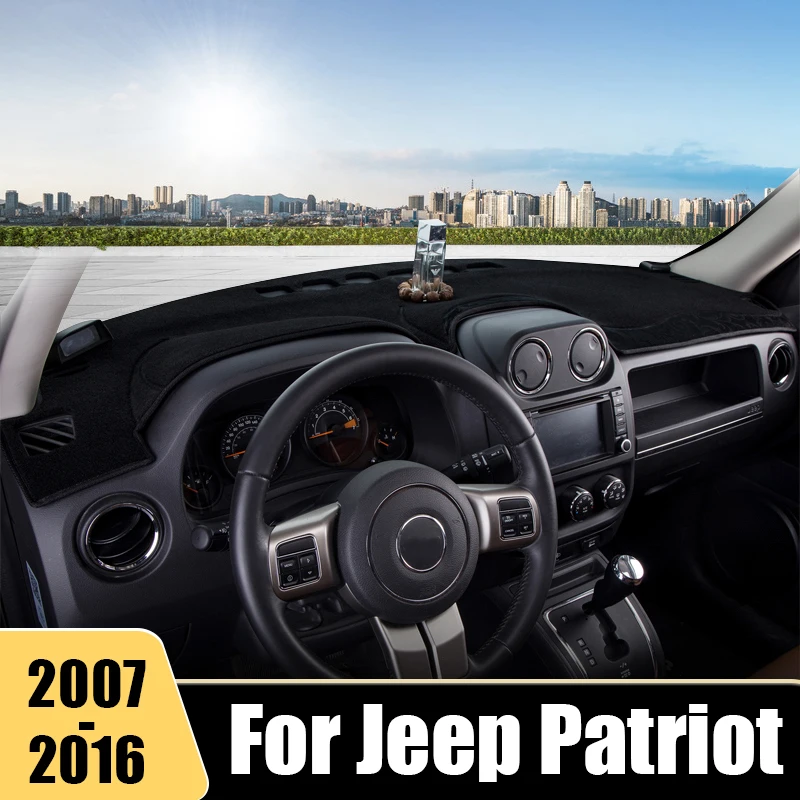 

For Jeep Patriot 2007 2008 2009 2010 2011 2012 2013 2014 2015 2016 Car Dashboard Cover Avoid Light Mat Instrument Non-Slip Pads