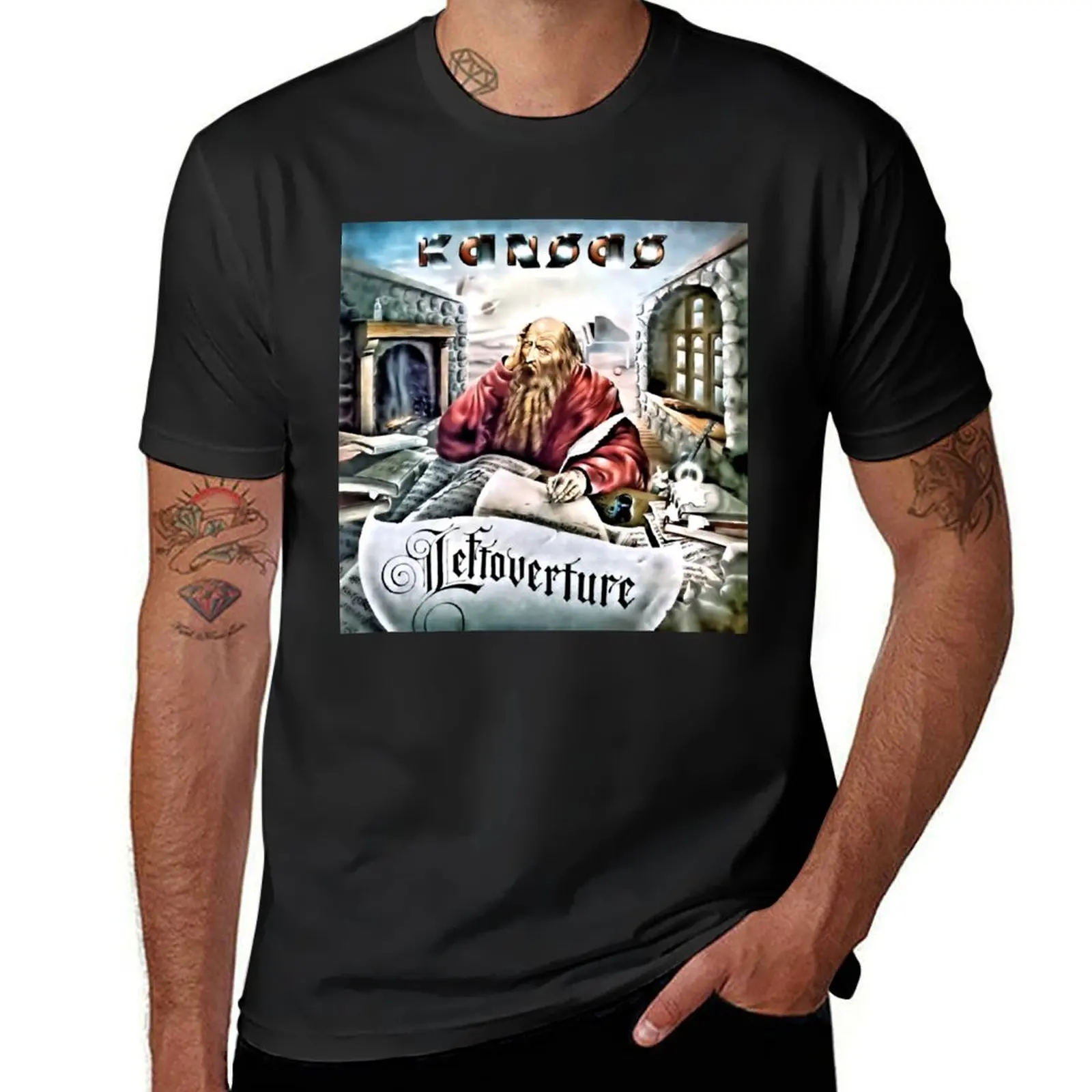 

Kansas Rock Band Leftoverture T-Shirt Louboutins shirts graphic tees aesthetic clothes mens graphic t-shirts hip hop